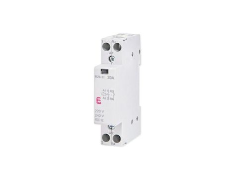 Stycznik modułowy 1Z 1R 20A 230V ETICON R20-11 002461220