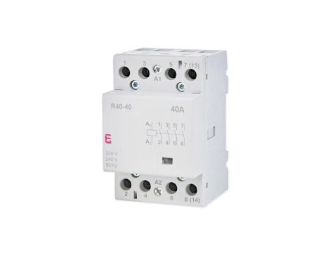 Stycznik modułowy 4Z 0R 40A 230V ETICON R40-40 002463410