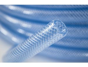 Wąż z tworzywa przezroczysty PVC techniczny fi 12,5x3 mm, 20 bar, zbrojony, rolka 50 m - image 2