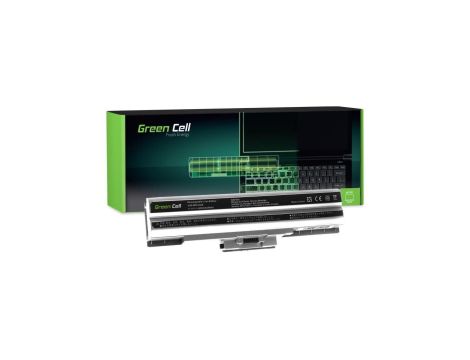 Bateria Green Cell VGP-BPS13 VGP-BPS21A VGP-BPS21B do Sony Vaio VGN-FW PCG-31311M 3C1M 81112M 81212M (Srebrna)