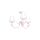 Żyrandol ALICE PINK 3xE14 MLP963