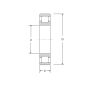 Łożysko baryłkowe jednorzędowe 20313 MB FAG 65 x 140 x 33 - 4
