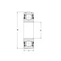 Łożysko samonastawne 6205SEE SNR, 25 x 52 x 15 - 3