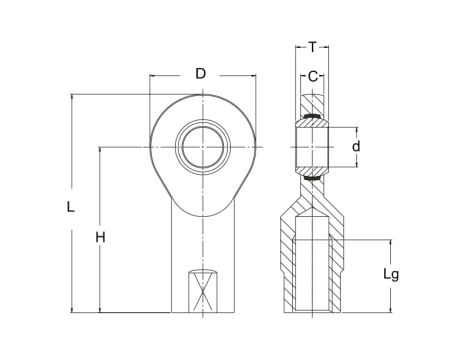 Główka cięgła GIR17 DO INA - 3