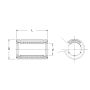 Tuleja toczna KNO20 B PP INA, 20 x 32 x 45 - 4