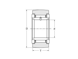 Rolka igiełkowa NATR10 X PP A INA, 10 x 30 x 15 - image 2