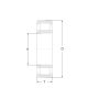 Łożysko walcowe jednorzędowe NU2309E C3 FBJ, 45 x 100 x 36 - 4