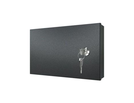 Obudowa metalowa szafka TPR-1M CATV 240x150x50mm czarna natynkowa