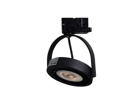 Reflektor LUGAR BLACK track light 1xAR111 GU10 - 3 fazowy ML7057 Milagro