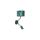 Kinkiet ZIGGY GREEN Gold/Bottle green 1xE27+1x mini GU10 MLP7573 Milagro