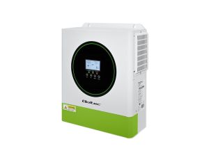 Qoltec Hybrydowy inwerter solarny Off-Grid 3500W 100A 24V MPPT BMS opcja Wi-fi Sinus Power factor 1.0