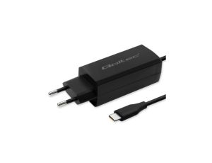 Qoltec Ładowarka sieciowa 65W GaN Super Fast 5-20V 3-3.25A USB 3.1 Laptop Smartfon Tablet