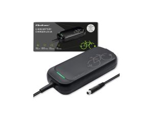 Qoltec Szybka Ładowarka do roweru skutera elektrycznego XIAOMI 36V 42V 2A 8.0*8.0mm+pin wodoodporna +kabel zasilający