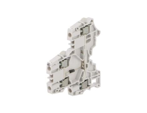 Zacisk rozgałęźny szynowy SNK 0,24mm2 drogi 2 zaciski 4 szary 1SNK505214R0000 (ZS4-D-CH-UD)