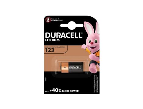 bateria foto litowa Duracell CR123