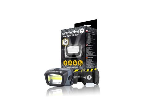 Latarka czołowa, czołówka diodowa everActive HL-150