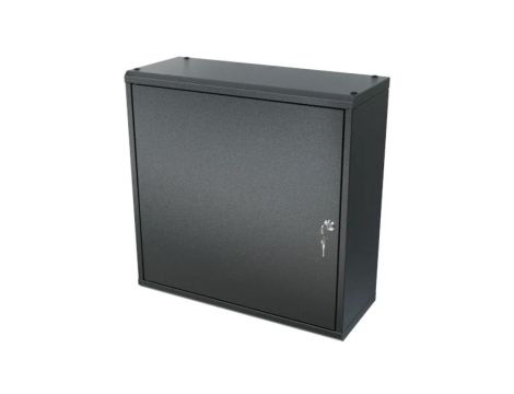 Obudowa metalowa do instalacji CATV 500x500x200mm czarna natynkowa
