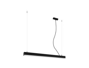 Lampa wisząca PINNE 90 czarna 4000K