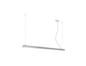 Lampa wisząca PINNE 150 szara 3000K