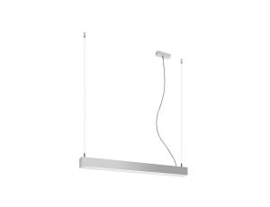 Lampa wisząca PINNE 67 szara 3000K