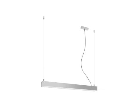 Lampa wisząca PINNE 67 szara 3000K