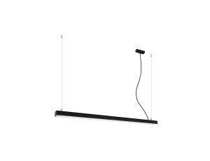 Lampa wisząca PINNE 150 czarna 4000K