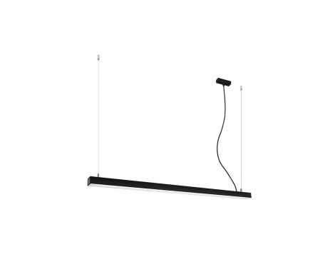 Lampa wisząca PINNE 150 czarna 4000K