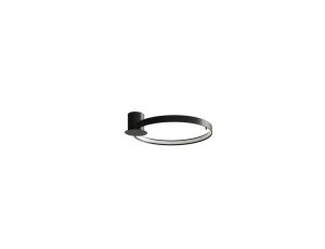 Plafon RIO 55 czarny LED 4000K