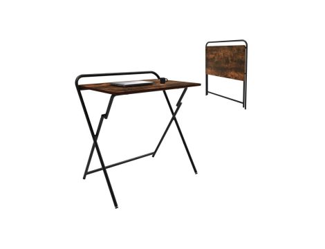 Wielofunkcyjny stolik biurko na laptop Maclean, czarne, 50x80cm, 50kg max., MC-127 B