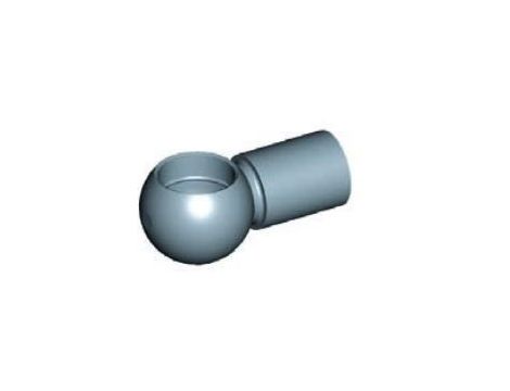 Mocowanie sprężyny gazowej z gwintem M8 gniazdo fi 10 mm, długość 20 mm, do 800N