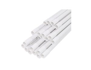 Rura elektroinstalacyjna sztywna RLM-18 gładka kielichowa 320N PVC UV biała 40m