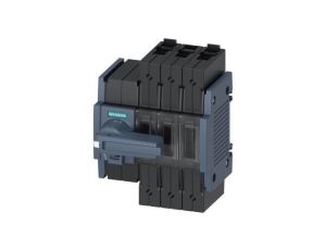 Rozłącznik izolacyjny 3P wlk1 100A napęd obrotowy bezpośredni szary montaż od frontu z lewej przyłącza ramowe 3KD3032-2ME10-0