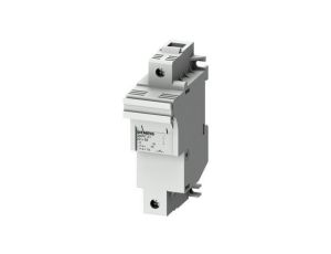 Podstawa bezpiecznikowa do wkładek cylindrycznych 22x58mm 100A 1-bieg. Na szynę DIN 3NW7211