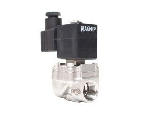 Zawór elektromagnetyczny membranowy 2/2 NC, G 3/4, NBR, NC, 0-16 bar, DN18, 24V DC, stal nierdzewna - image 2