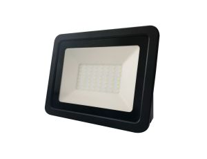 Naświetlacz LED PLATI 50W 5000lm barwa naturalna 4000K czarny IP65 LFL107N