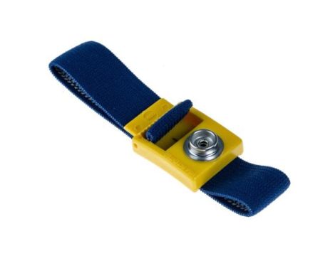 Antystatyczna opaska na nadgarstek, 10mm Tak, RS PRO Pojedynczy przewód