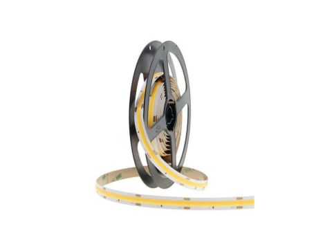 Taśma LED COB 24VDC 10W/1mb 3000K ciepła biała 850lm/1mb ciągła linia światła IP20 - 1m