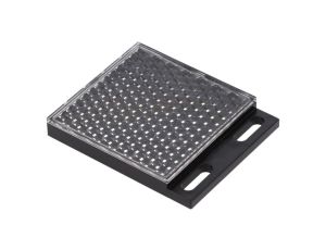 Reflektor 51x51x8mm M3 x2 REF REF-H50