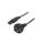 Kabel: 2x0,75mm2, AS/NZS 3112 (I) wtyk,IEC C7 żeński, 3m LT-422+503 H05VV-F 3X0.75 BLK 3M
