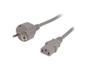 SN310-3/07/1.8GY Kabel: 3x0,75mm2, CEE 7/7 (E/F) wtyk,IEC C13 żeński, 1,8m