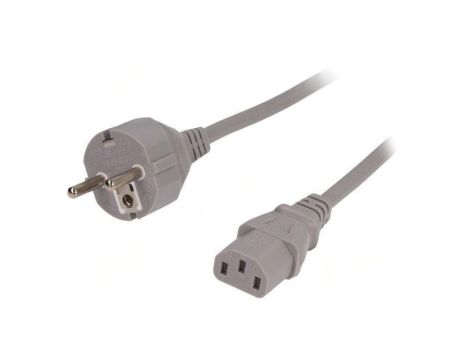 SN310-3/07/1.8GY Kabel: 3x0,75mm2, CEE 7/7 (E/F) wtyk,IEC C13 żeński, 1,8m