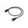 SN48-3/07/1BK Kabel: 3x0,75mm2, IEC C13 żeński,NEMA 5-15 (B) wtyk, 1m