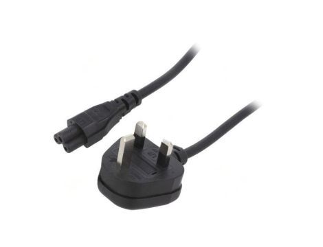 SN33-3/07/3BK Kabel: 3x0,75mm2, BS 1363 (G) wtyk,IEC C5 żeński, 3m