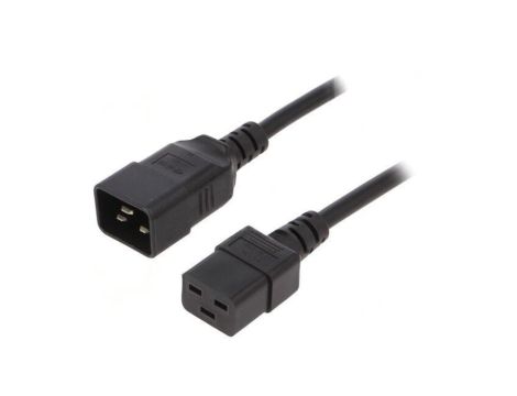 WN113-3/15/1.8B Kabel: 3x1,5mm2, IEC C19 żeński,IEC C20 męski, 1,8m