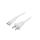 Kabel: 2x18AWG, IEC C7 żeński,NEMA 1-15 (A) wtyk, 5m, LT-301+503B SPT-2 18/2 105C WHT 5M
