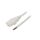 Kabel: 3x0,75mm2, IEC C13 żeński, 0,5m, 10A LT-501 H05VV-F 0.75/3C WHT 0.5M END