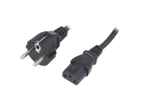 SN310-3/07/1.8BK Kabel: 3x0,75mm2, CEE 7/7 (E/F) wtyk,IEC C13 żeński, 1,8m