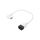 WN116-3/15/0.5WH Kabel: 3x1,5mm2, IEC C19 żeński kątowy,IEC C20 męski, 0,5m