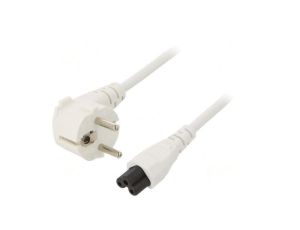 SN314-3/07/5WH Kabel: 3x0,75mm2, CEE 7/7 (E/F) wtyk kątowy,IEC C5 żeński