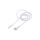 SN47-2/07/1.8WH Kabel: 2x0,75mm2, IEC C7 żeński,JIS 8303 wtyk, 1,8m